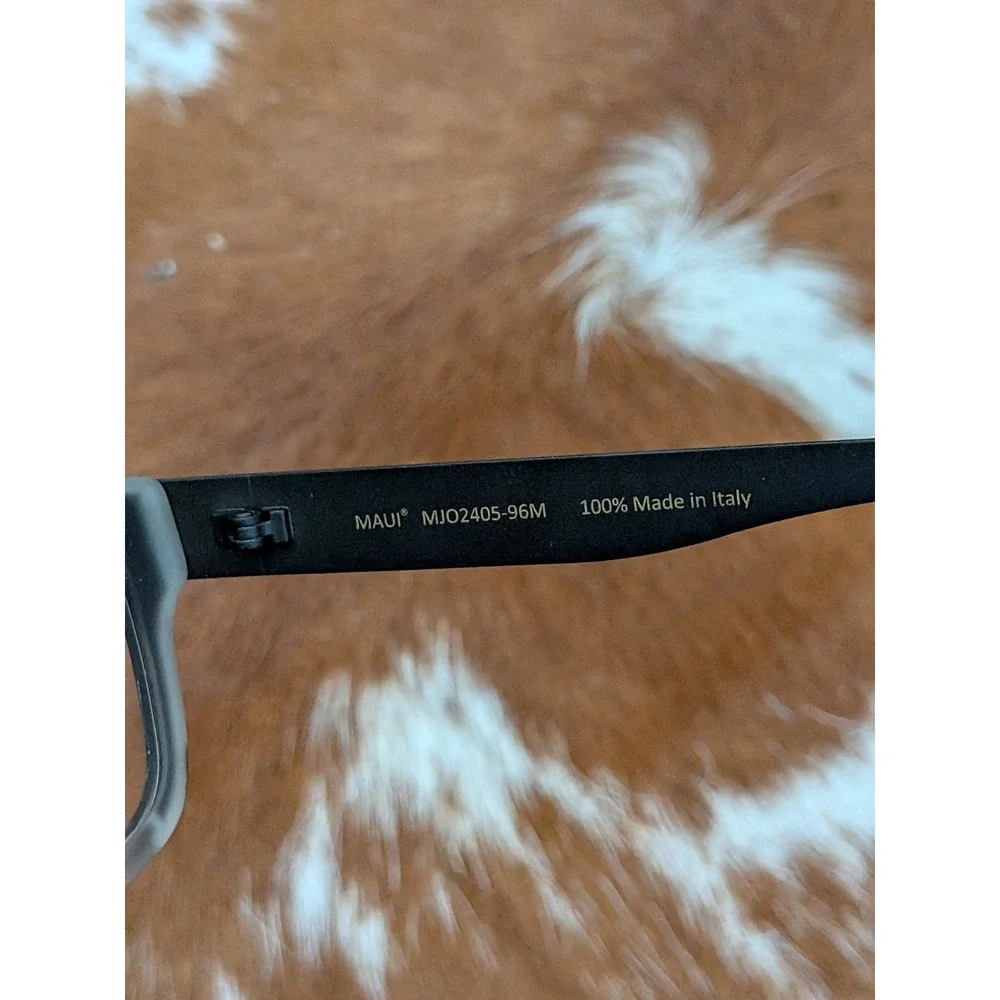 Maui Jim MJO 2405-96M Eyeglasses Matte Brown Clear Gradient 52-19-135 Italy‎